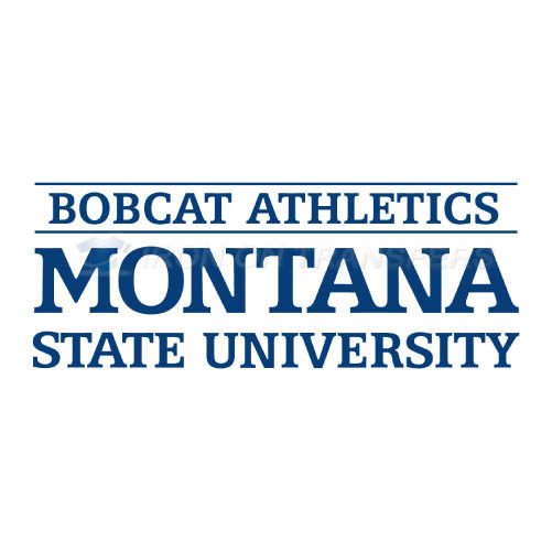 Montana State Bobcats Iron-on Stickers (Heat Transfers)NO.5184